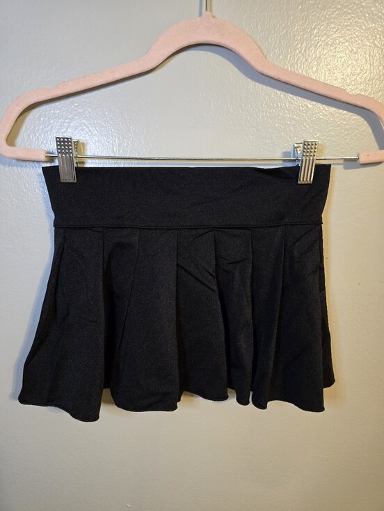 Dresses & Skirts - Black Pleated Women's Skater/ RAVE Skirt